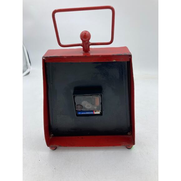 Antique de Paris Heavy Metal Retro Rustic Cowbell Farmhouse CLOCK 12.5"x8.5"‎ - Picture 8 of 8